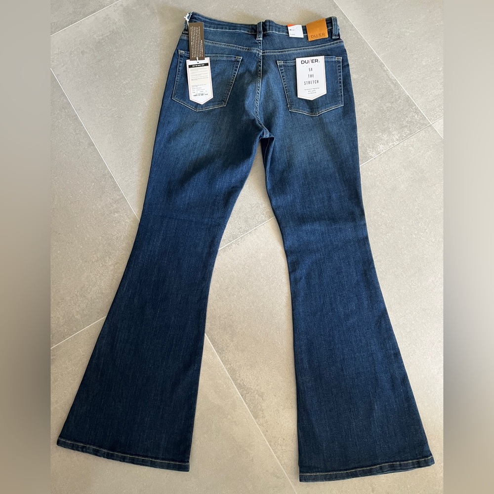 Title Nine Performance High Rise Flare Jeans - Picture 10 of 12